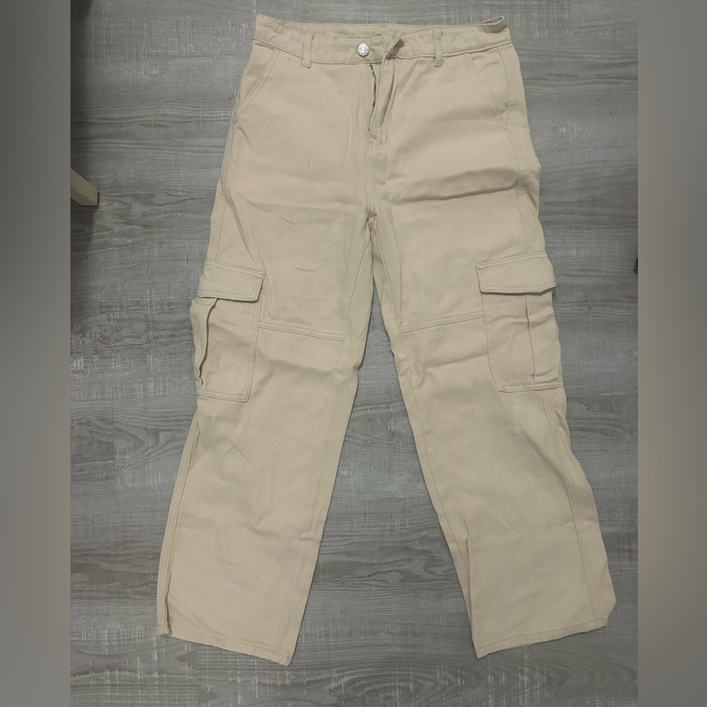 - Baggy Tan Cargos size medium